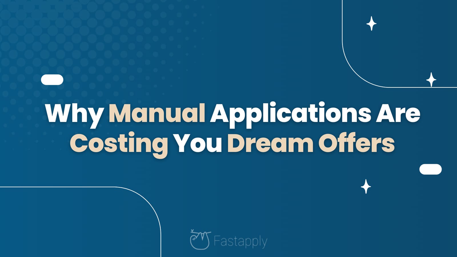Why Manual Applications Cost You Job Offers in 2026 [ROI Breakdown]